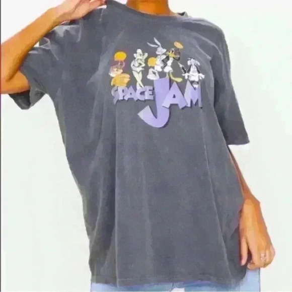 Space Jam Graphic Cotton Short Sleeve Tee - Picture 1 of 5